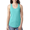 Next Level Women's Tahiti Blue Ideal Racerback Tank