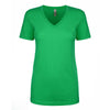 Next Level Women's Kelly Green Ideal V-Neck Tee