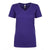 Next Level Women's Purple Rush Ideal V-Neck Tee