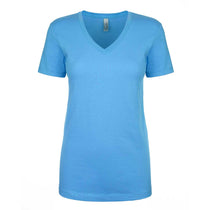 Next Level Women's Turquoise Ideal V-Neck Tee
