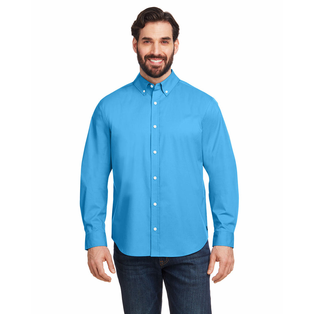 Nautica Men's Azure Blue Staysail Shirt