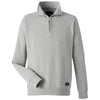 Nautica Men's Oxford Anchor Quarter-Zip Pullover