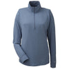 Nautica Women's Faded Navy Saltwater Quarter-Zip Pullover