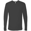 Next Level Men's Heavy Metal Premium Fitted Long-Sleeve Crew Tee