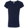 Next Level Girl's Midnight Navy Princess Tee