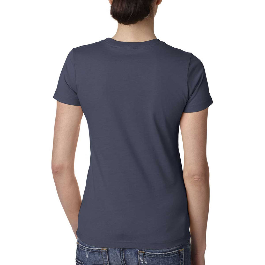 Next Level Women's Indigo Boyfriend Tee