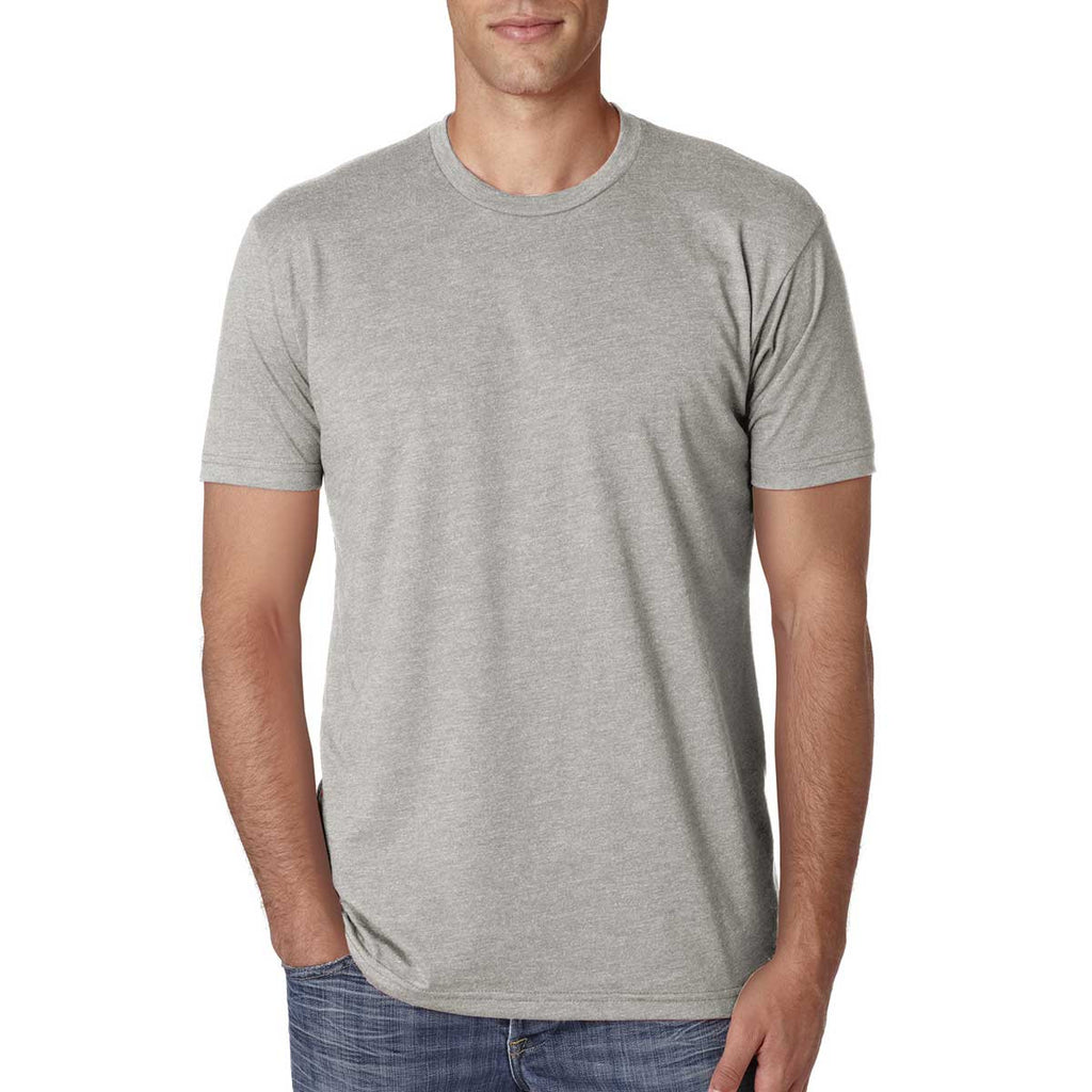 Next Level Men's Silk Premium Fitted CVC Crew Tee