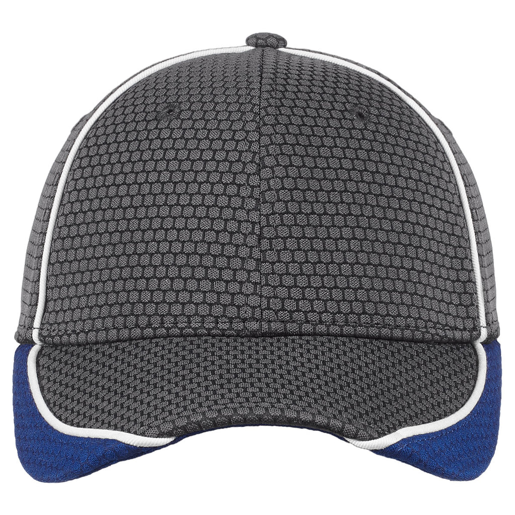 New Era Graphite/Royal/White Hex Mesh Cap