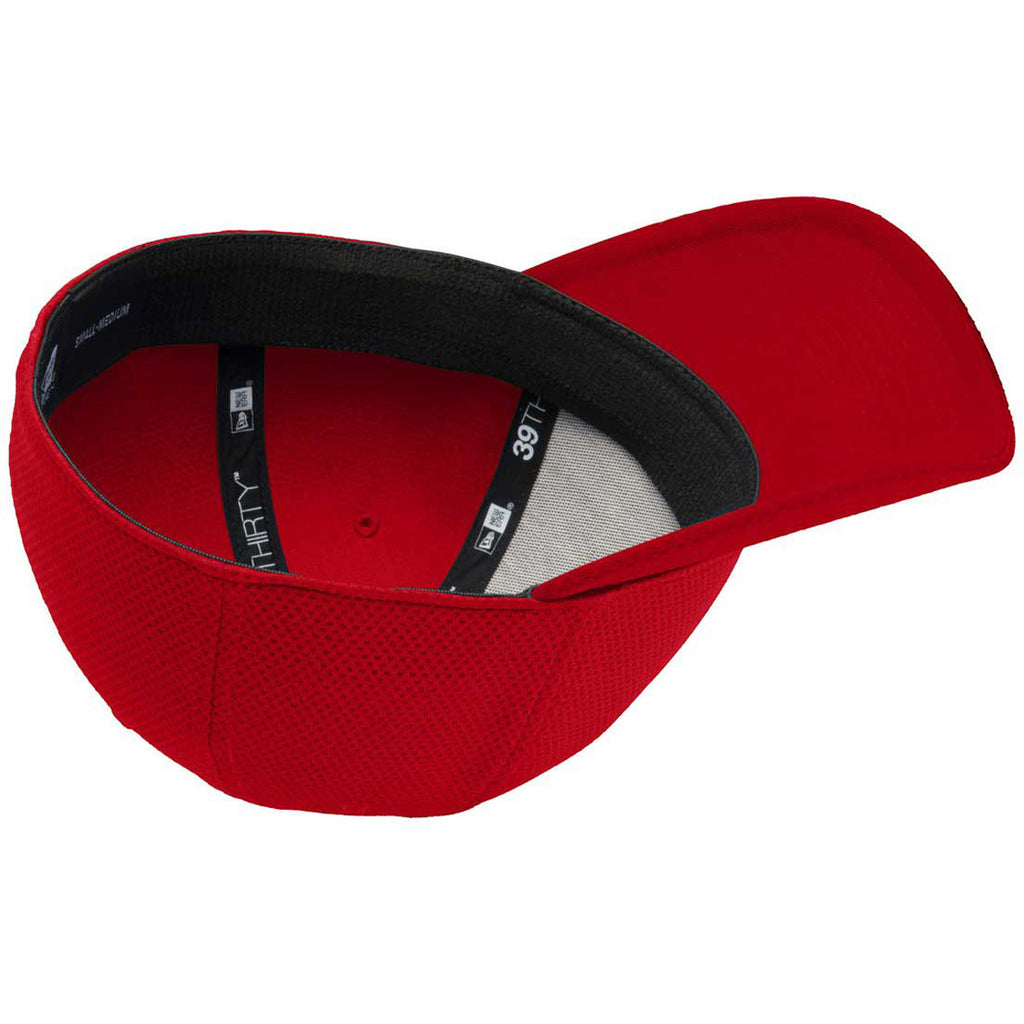 New Era 39THIRTY Tech Scarlet Mesh Cap