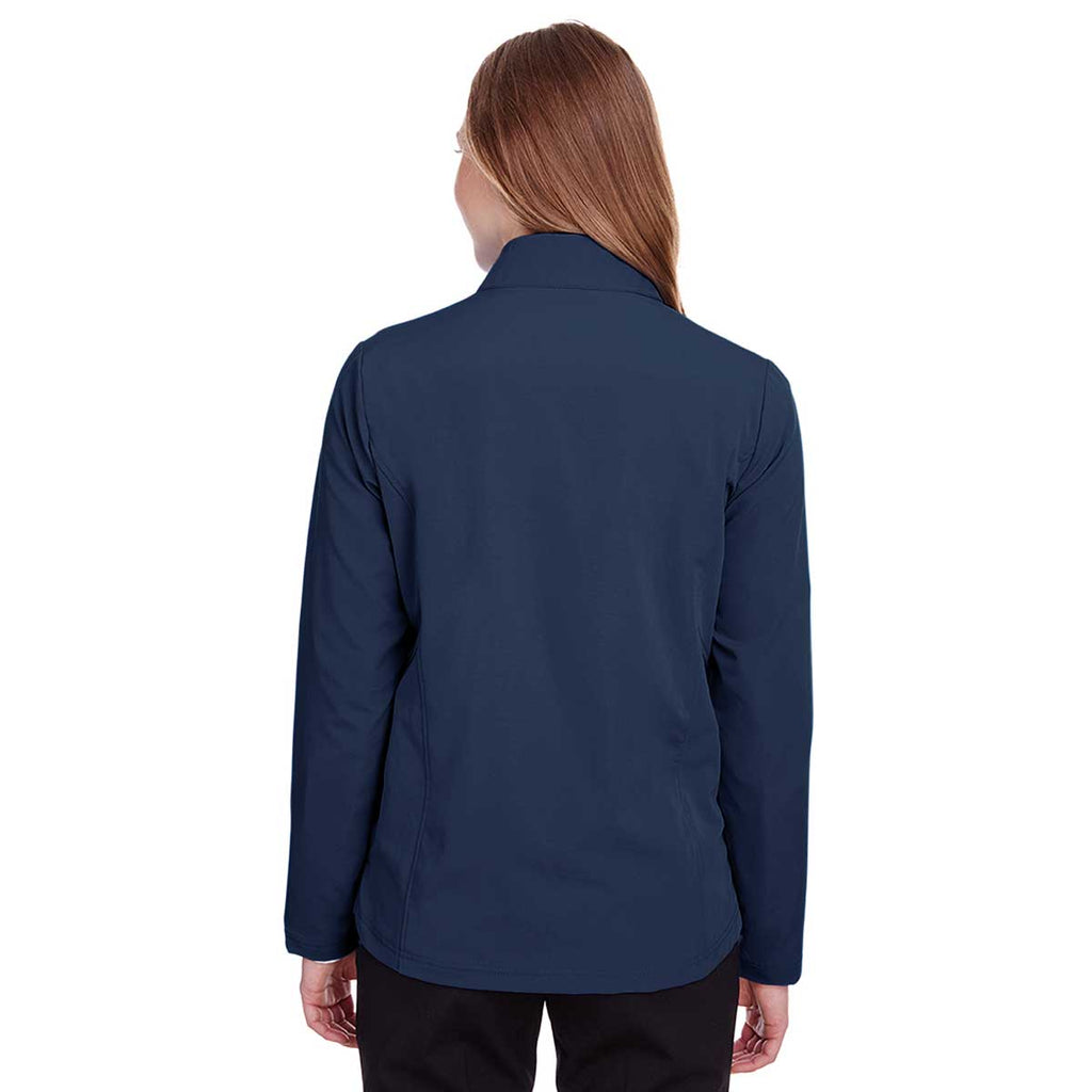 North End Women's Classic Navy/Carbon Quest Stretch Quarter-Zip