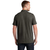 New Era Men's Black Twist Slub Polo