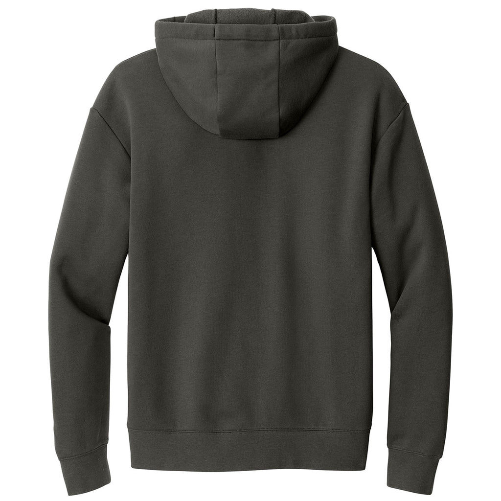 New Era Men's Graphite Heritage Fleece Full-Zip Hoodie