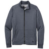 New Era Men's True Navy Heather Performance Terry Full-Zip