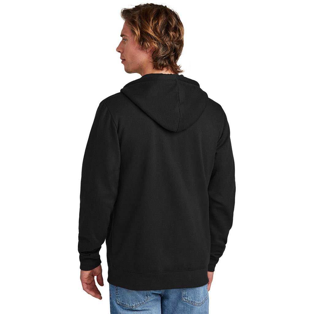 New Era Men's Black Comeback Fleece Full-Zip Hoodie