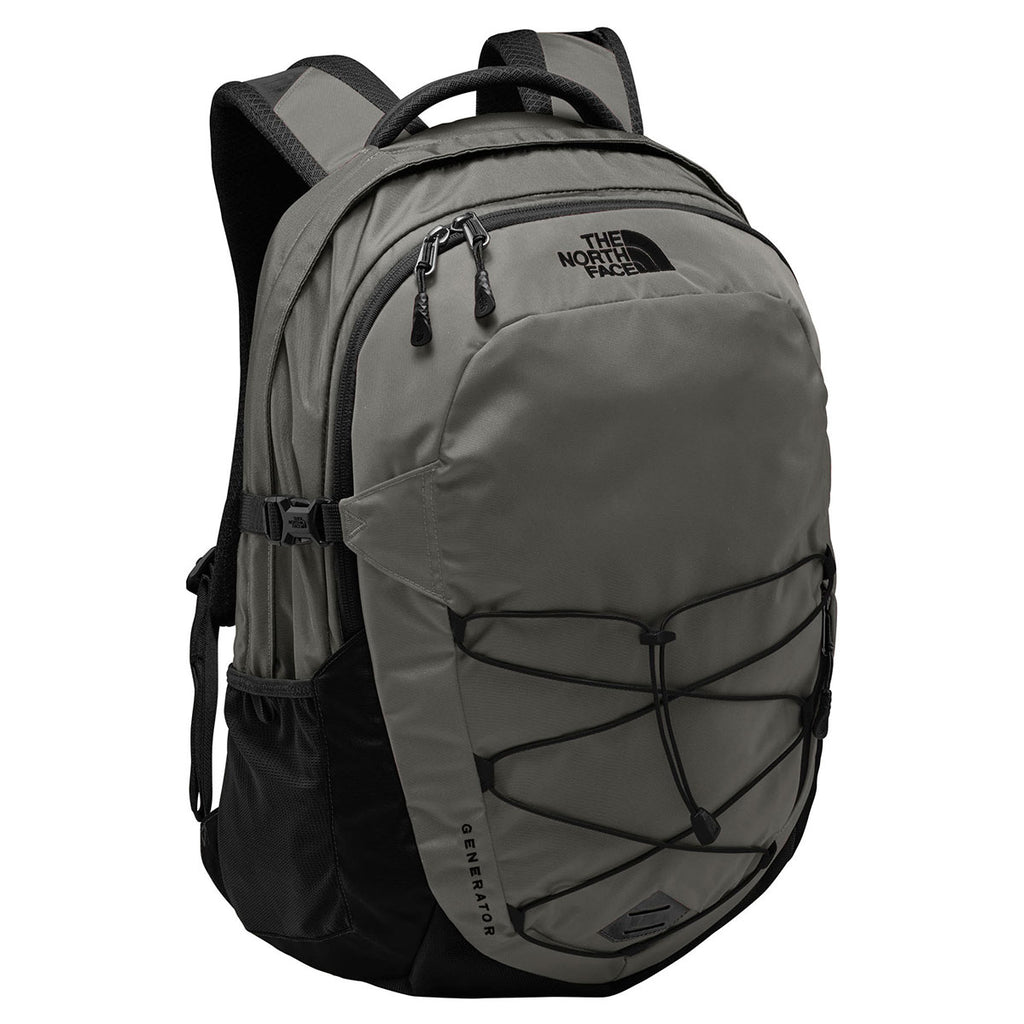 The North Face Zinc Grey Heather/TNF Black Generator Backpack