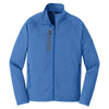 The North Face Men's Monster Blue Heather Canyon Flats Fleece Jacket