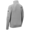 The North Face Men's Mid Grey Mountain Peaks Fleece Quarter Zip