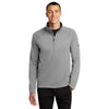 The North Face Men's Mid Grey Mountain Peaks Fleece Quarter Zip