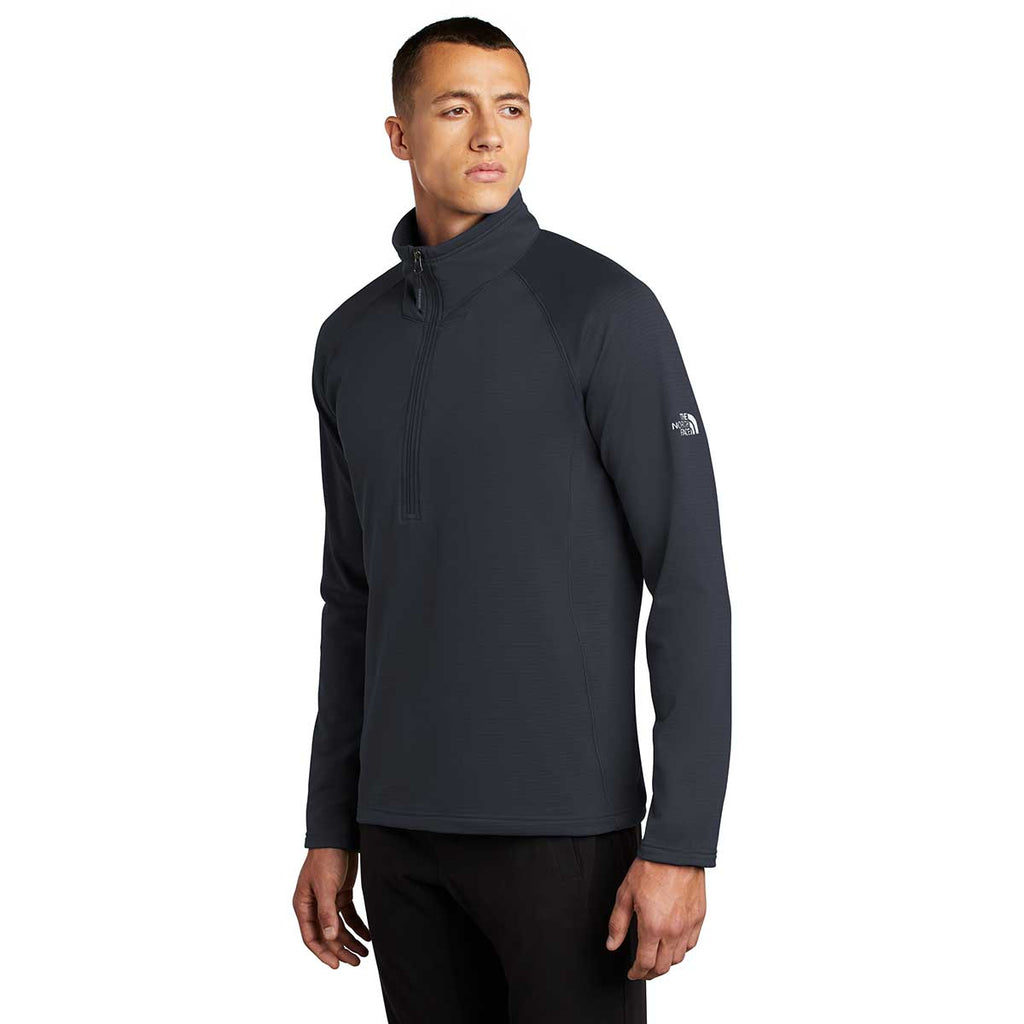 The North Face Men's Urban Navy Mountain Peaks Fleece Quarter Zip