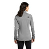 The North Face Women's Mid Grey Mountain Peaks Fleece Quarter Zip