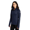 The North Face Women's Urban Navy Mountain Peaks Fleece Quarter Zip