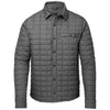 The North Face Men's Dark Grey Heather ThermoBall ECO Shirt Jacket