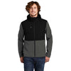 The North Face Men's Asphalt Grey Castle Rock Hooded Soft Shell Jacket