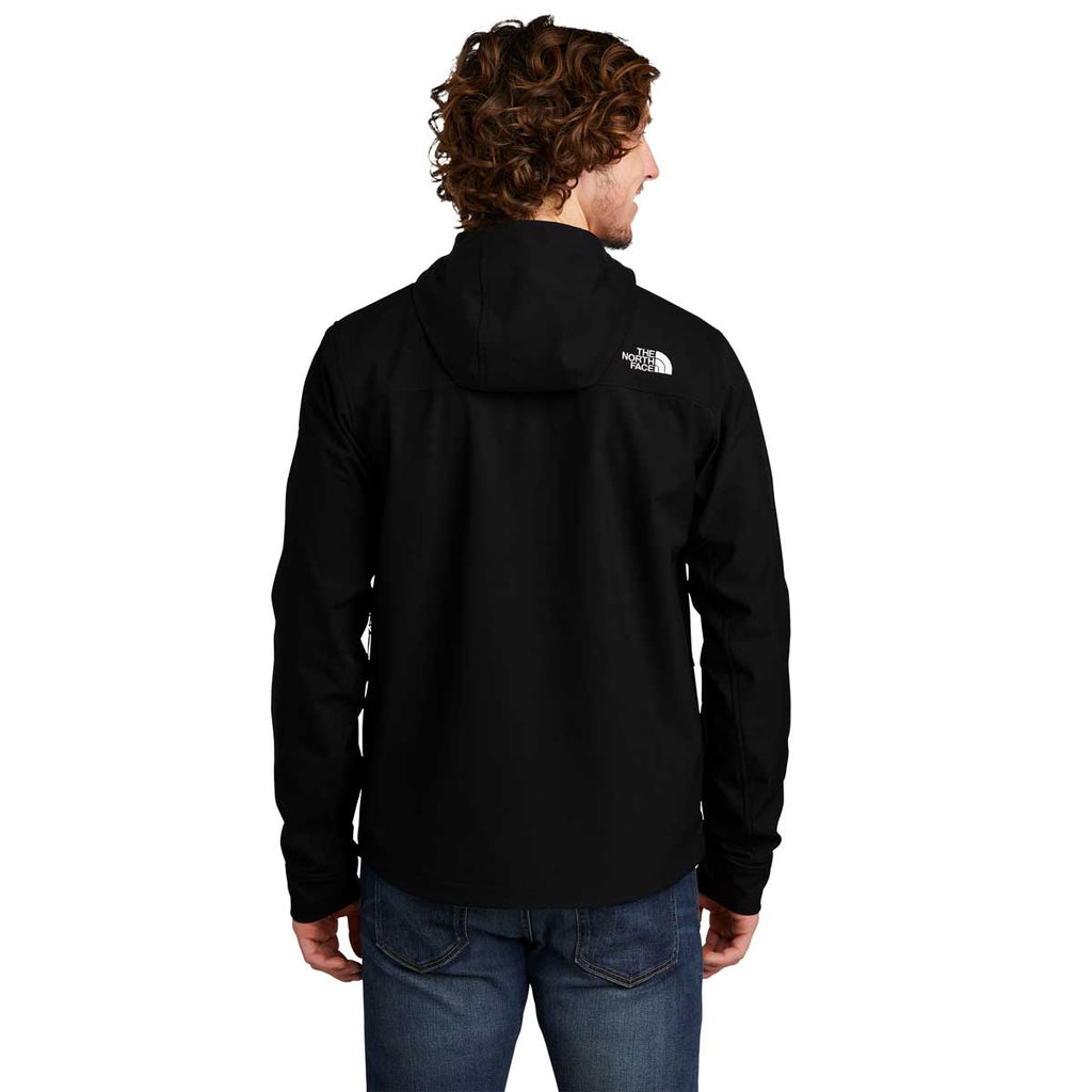 The North Face Men's TNF Black Castle Rock Hooded Soft Shell Jacket