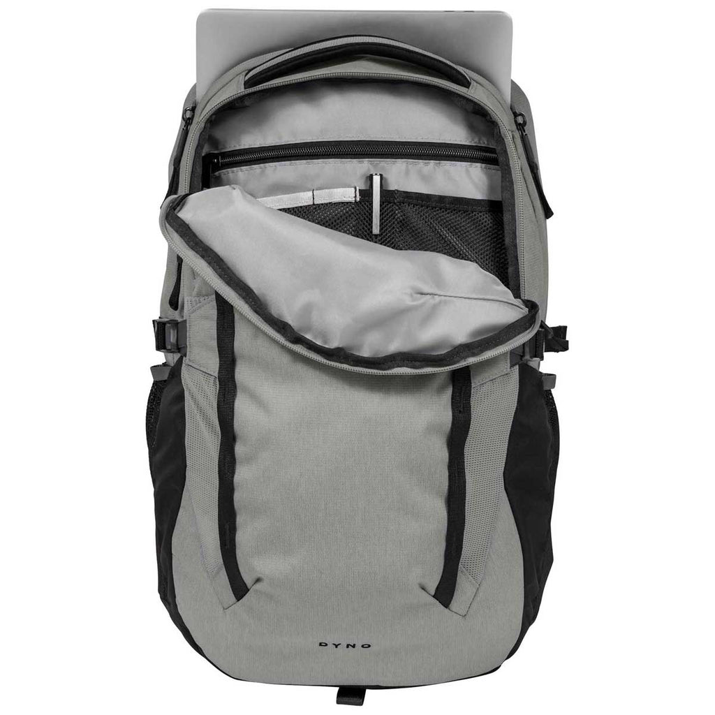 The North Face Mid Grey Dark Heather/TNF Black Dyno Backpack