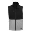 The North Face Men's Mid Grey Castle Rock Soft Shell Vest