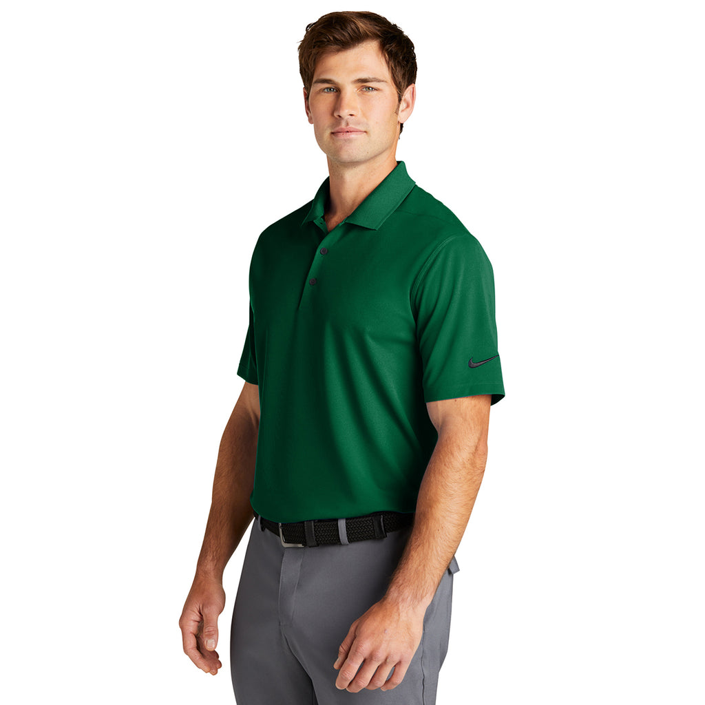 Nike Men's Gorge Green Dri-FIT Micro Pique 2.0 Polo