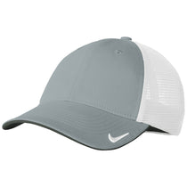 Nike Cool Grey/White Stretch-to-Fit Mesh Back Cap