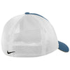 Nike Navy/White Stretch-to-Fit Mesh Back Cap