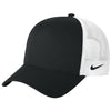 Nike Black/White Snapback Mesh Trucker Cap