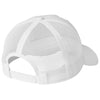 Nike White Snapback Mesh Trucker Cap