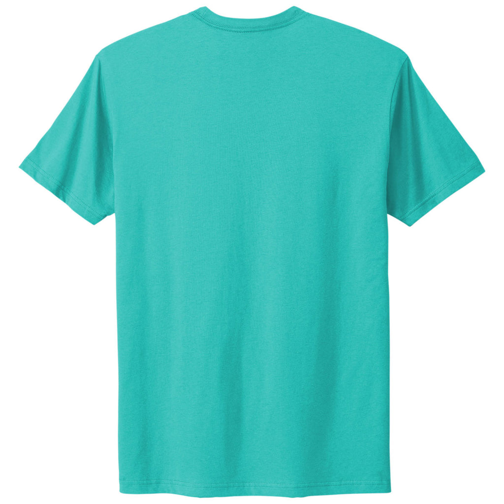 Next Level Unisex Tahiti Blue Cotton Tee