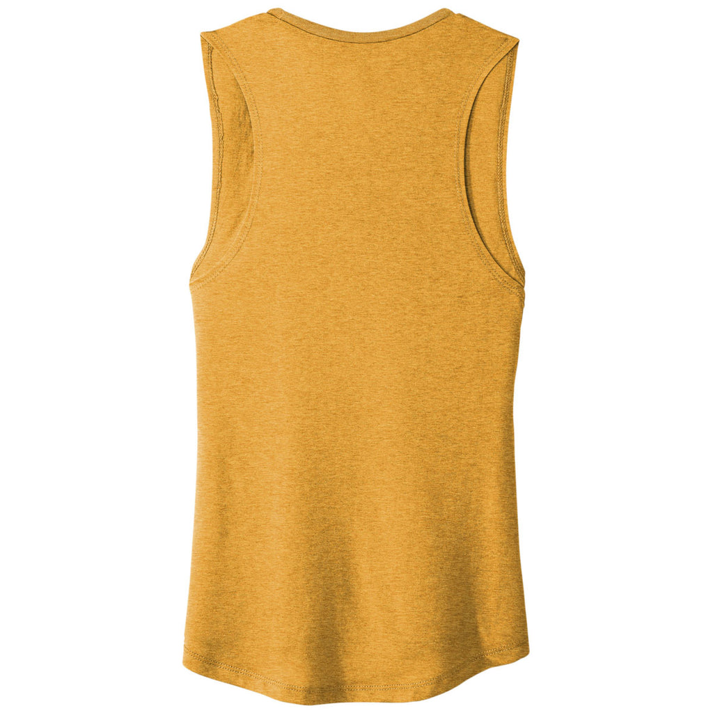 Next Level Women's Antique Gold Festival Muscle Tank