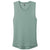 Next Level Women's Stonewash Green Festival Muscle Tank