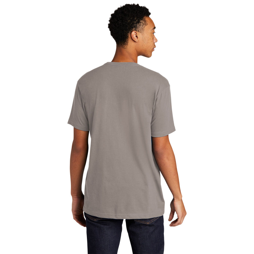 Next Level Unisex Light Grey CVC Sueded Tee