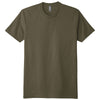 Next Level Unisex Military Green CVC Sueded Tee