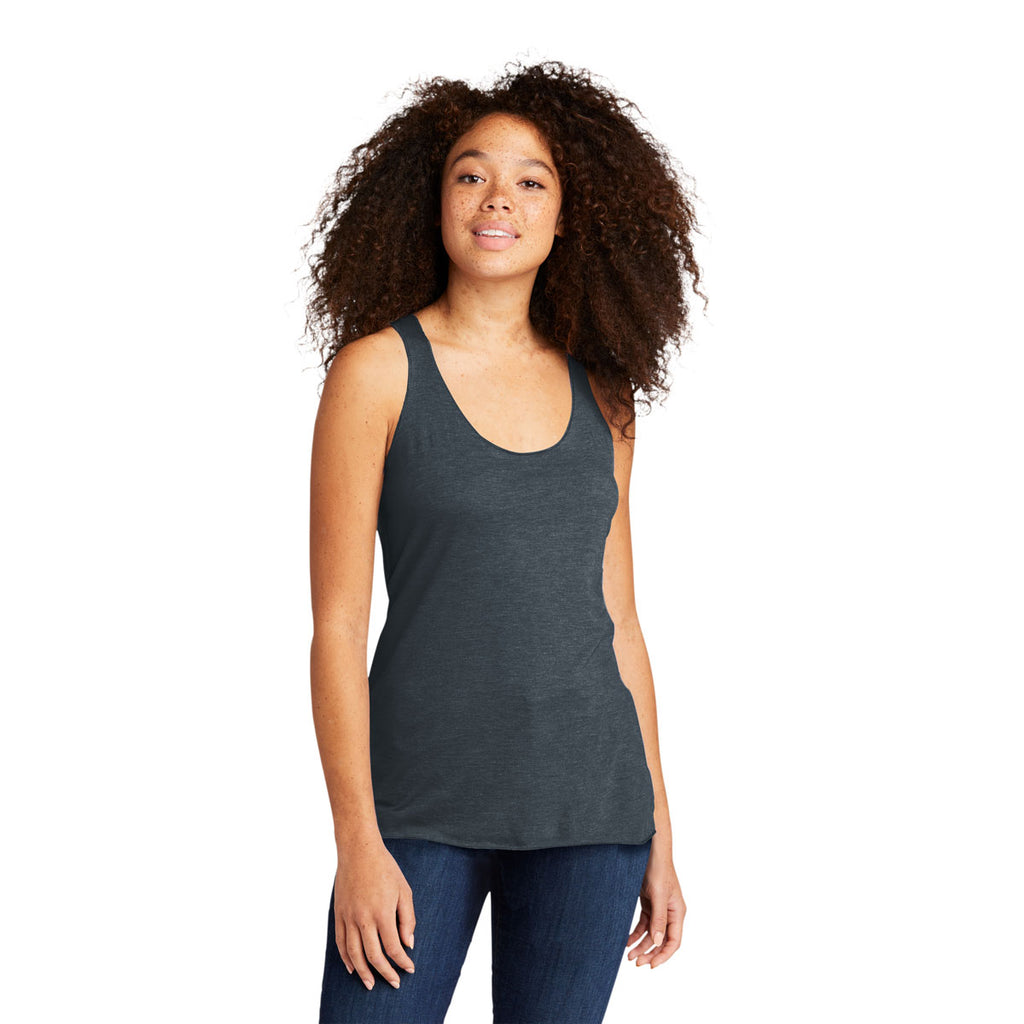 Next Level Women's Indigo Tri-Blend Racerback Tank