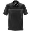 Stormtech Men's Black/Titanium Wavelength Polo