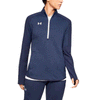 Under Armour Women's Midnight Navy Qualifier Hybrid 1/2 Zip