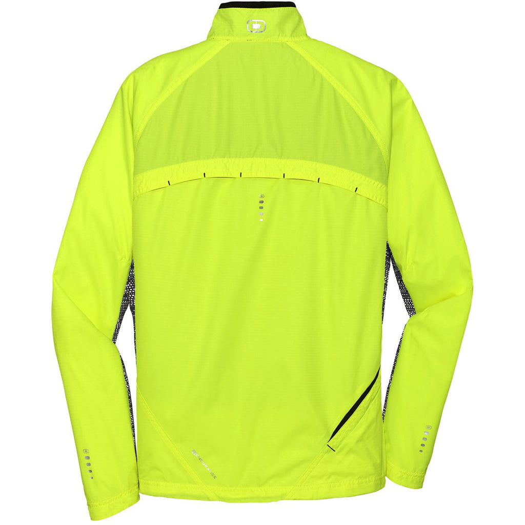 OGIO Endurance Men's Pace Yellow/Black/Reflective Velocity Jacket