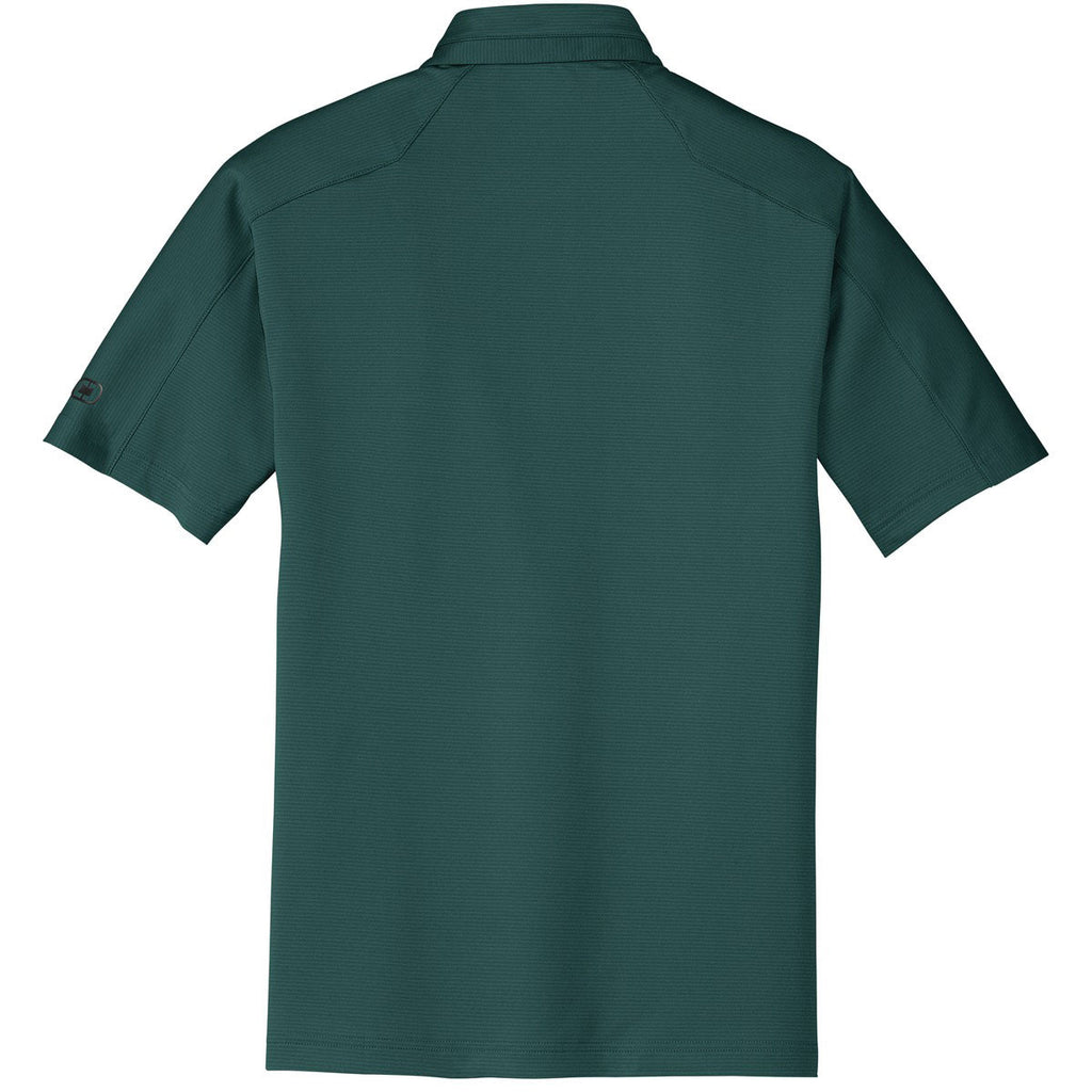 OGIO Men's Fuel Green Linear Polo