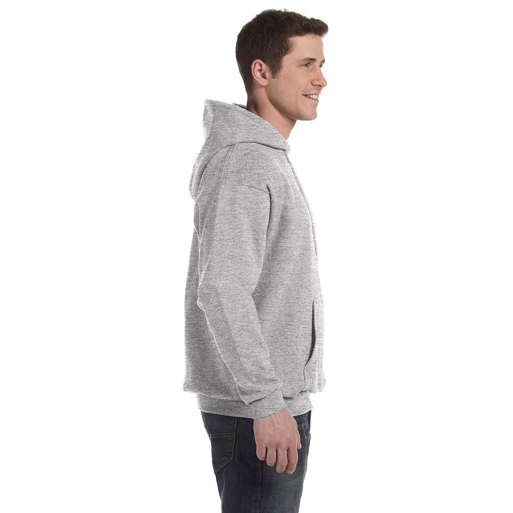 Hanes Men's Light Steel 7.8 oz. EcoSmart 50/50 Pullover Hood