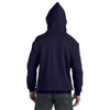 Hanes Men's Navy 7.8 oz. EcoSmart 50/50 Pullover Hood