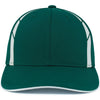 Pacific Headwear Dark Green/White Coolcore Sildline Snapback Cap