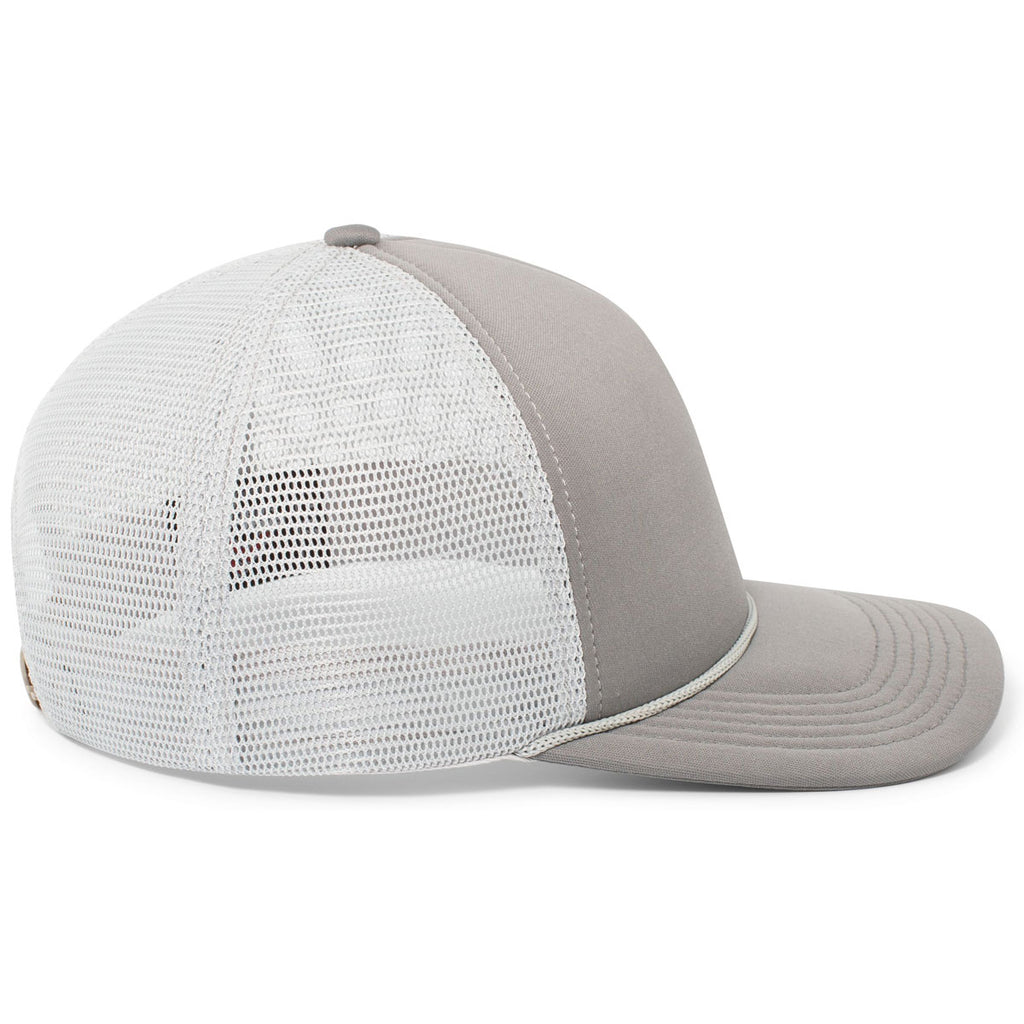 Pacific Headwear Graphite/Silver/Graphite Foamie Fresh Trucker Cap