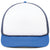 Pacific Headwear White/Navy/Royal Foamie Fresh Trucker Cap